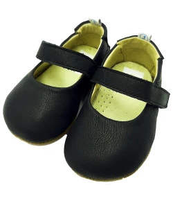 Sapatilha de Couro Lala Lipe Manu Preto 