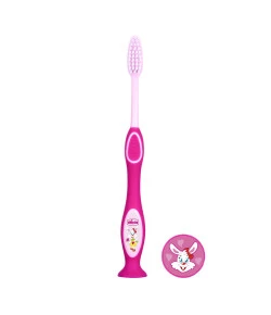 Escova De Dentes Chicco Rosa (3-6 Anos)