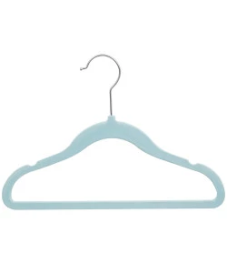 Cabide Infantil de Veludo Buba Azul