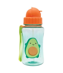 Garrafinha com Canudo Buba Frutti Avocado 12m+  400ml