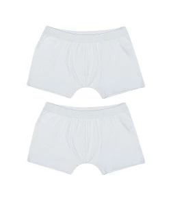 Kit 2 Cueca Infantil Boxer Tip Top Branco V20 32081102