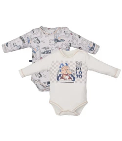 Kit Body 2 PÇ Suedini/Soft/Comfort Marcos INV21 Upi Uli Cinza
