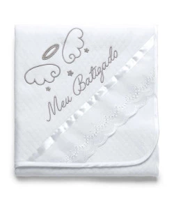 Manta Batizado HUG Branco A1323A 