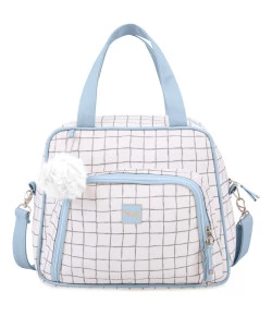 BOLSA MATERNIDADE MÉDIA GRID