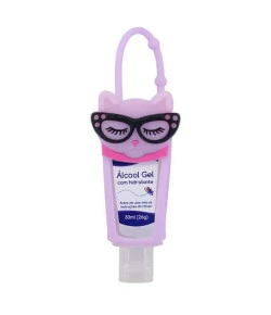 Álcool Gel com Hidratante Baby Bath Gatinha 30ml - B21420