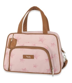 Bolsa Maternidade M Hug Ceu Estrelado Rosa B8002