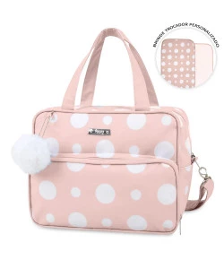 BOLSA MATERNIDADE POMPOM