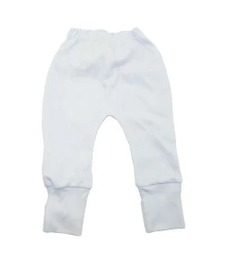 Calça Culote Pé Reversível Lala Lipe Liso Branco