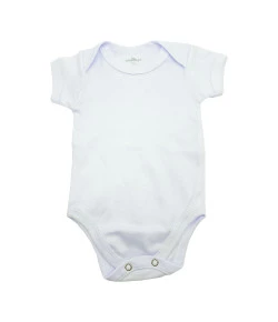 Body Básico Liso Lala Lipe Manga Curta Branco 