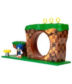Brinquedo Cenario Sonic Green Hill Fase 1 Candide 3403