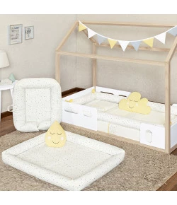 Kit Montessoriano Batistela Baby 7 Peças Triangulo Colorido  - 10091/C003