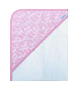 Toalha de Banho com Capuz Batistela Baby Borboletas C013