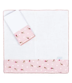 Fralda de Boca Batistela Baby Florzinha