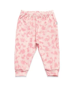 Calça Culote Estampado Hug Rosa 