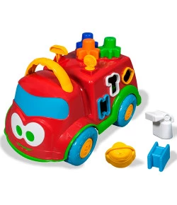 Caminhão Dino Bombeirinho Cardoso Toys 18M+ 3027