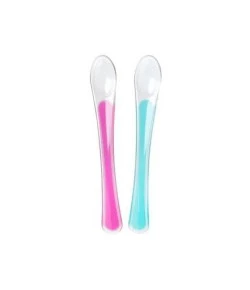 Kit 2 Colheres de Transição First Spoons - Rosa e Azul