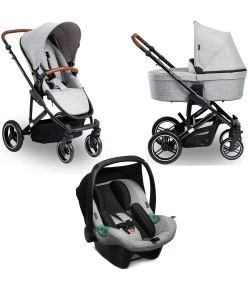 Kit Completo Como 4 ABC Design Linha Tradicional Woven Grey
