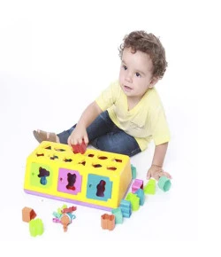 Brinquedo Estrela Caixa Encaixa 12m+