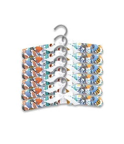 KIT COM 6 CABIDES HUG HAPPY ZOO