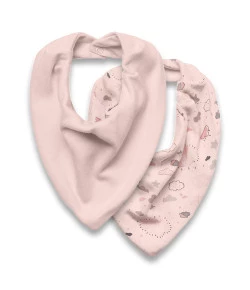 Kit 2 Babadores Bandana Névoa