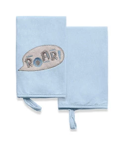 Kit com 2 Babinhas Meus Dinos Hug  Azul E15201B