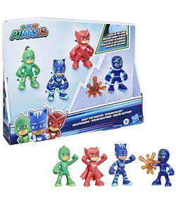 Bonecos PJ Masks Heroi VS Vilão 4 Peças Sortidos Hasbro