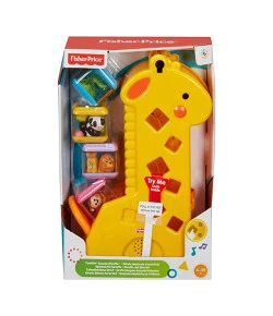 FISHER PRICE GIRAFA MUSICAL BLOCOS SURPRESA 6+ B4253