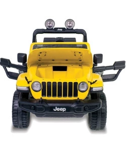 CARRINHO ELÉTRICO JEEP WRANGLER (AMARELO) R/C BANDEIRANTE