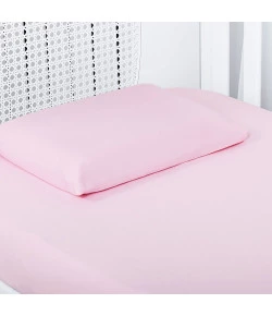 Jogo de Lençol Para Berço Batistela Baby Rosa 2 Peças - 02503