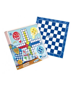 Jogos Tradicionais em Madeira - Damas e Ludo Xalingo 8+ 65509