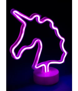 LUMINARIA UNICORNIO PUKET ROSA