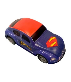 Mini Veiculos Pull Back Da Liga Da Justiça Candide 3+ SuperMan