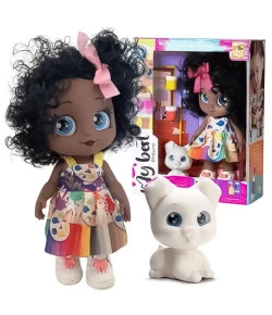 BONECA BRAVE GIRLS PET 
