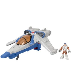 Brinquedo Nave Espacial Deluxe Imaginext Mattel HGT26