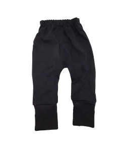 Calça Culote Pé Reversível Lala Lipe Liso Preto