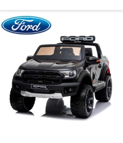 Mini Caminhonete Elétrica 24V Ford Ranger Raptor Preto