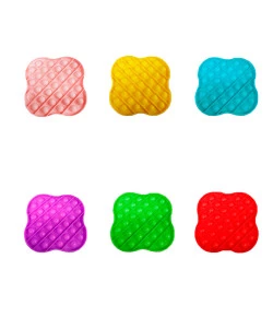 Jogo de Silicone Poc Pop Trevo Mind Toys Sortidos