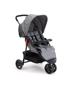 Carrinho de Bebê Voyage Delta Cinza Mescla - IMP01936 