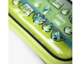 Estojo Médio PVC Dragão Puket Preto e Verde