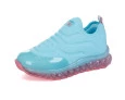 Tênis Infantil de Luz Bibi Roller Celebration Jeans/Cherry