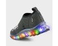 Tênis Infantil de Luz Bibi Celebration Dino Fósseis Preto