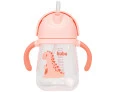 Copo com Alça Buba Dino Rosa 240ml 12m+