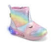 Bota Infantil de Luz Bibi Rosa com Arco-Íris Space Wave 3.0