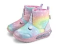 Bota Infantil de Luz Bibi Rosa com Arco-Íris Space Wave 3.0