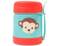 POTE TÉRMICO COM TALHER ANIMAL FUN MACACO - Buba