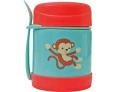 POTE TÉRMICO COM TALHER ANIMAL FUN MACACO - Buba
