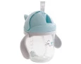 Copo com Canudo Buba Gatinho Azul 220ml 12m+ 14455