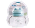 Copo com Canudo Buba Gatinho Azul 220ml 12m+ 14455