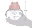Copo com Canudo Gatinho Buba Rosa