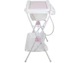 banheira alta com trocador shower - kiddo (rosa)